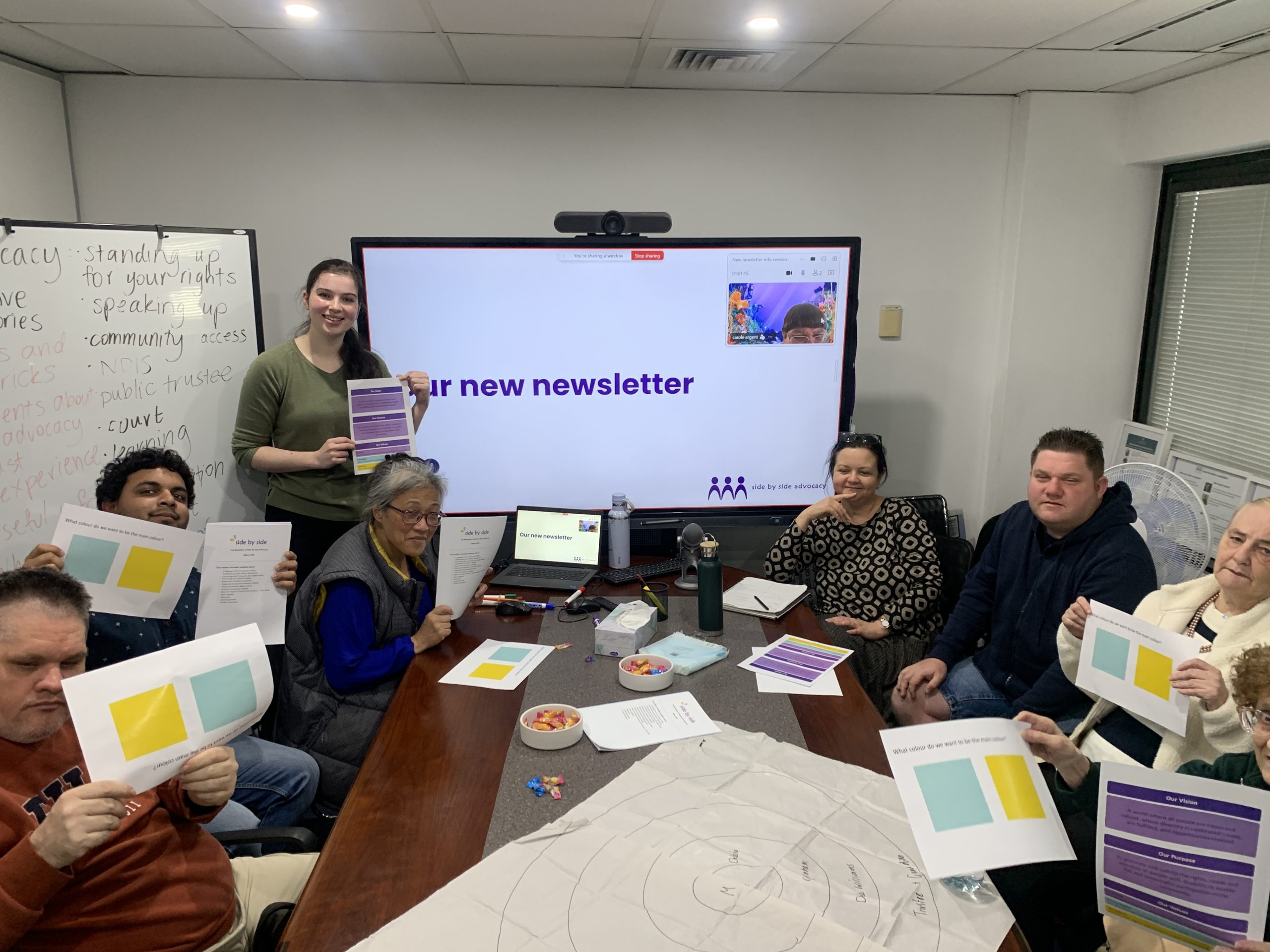 First edition of Speaking Up Together inclusive newsletter